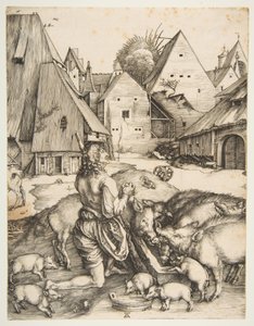 Le Fils prodigue - Albrecht Dürer