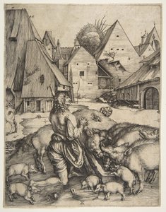 Le Fils prodigue, vers 1496 - Albrecht Dürer