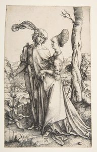 La Promenade, vers 1498 - Albrecht Dürer
