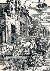Le Repos pendant la fuite en Égypte - Albrecht Dürer