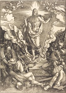 La résurrection - Albrecht Dürer