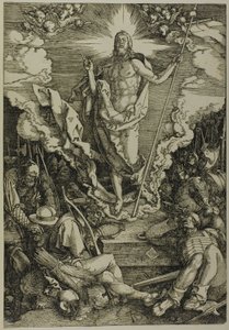 La Résurrection, de La Grande Passion - Albrecht Dürer