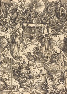 Les sept anges avec les trompettes, probablement vers 1496-1498 - Albrecht Dürer