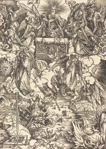 Les Sept Anges avec les trompettes, probablement vers 1496-1498 - Albrecht Dürer