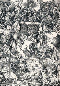 Les sept trompettes sont données aux anges, 1498 1906 - Albrecht Dürer