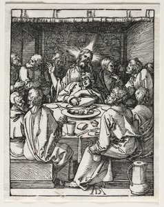 La Petite Passion : La Dernière Cène - Albrecht Dürer