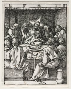 La Petite Passion : La Cène - Albrecht Dürer