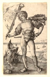 Le Porte-étendard - Albrecht Dürer