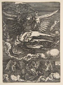 Le Suaire tenu par un ange - Albrecht Dürer
