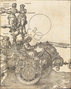 Le Char triomphal de Maximilien I (Le Grand Char triomphal) [planche 2 de 8]