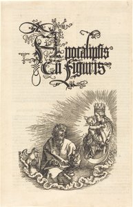 La Vierge apparaissant à Saint Jean - Albrecht Dürer
