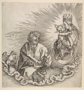 La Vierge Apparaissant à Saint Jean, Frontispice de l