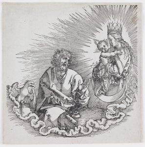 La Vierge apparaissant à Saint Jean, de l