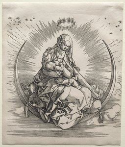 La Vierge sur un croissant - Albrecht Dürer