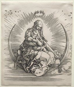 La Vierge sur un croissant, c. 1510-1511 - Albrecht Dürer