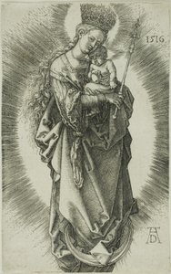 La Vierge sur un Croissant avec une Couronne d