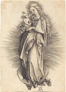 La Vierge sur le croissant - Albrecht Dürer