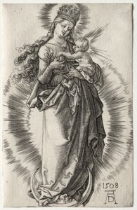 La Vierge à la couronne étoilée - Albrecht Dürer