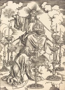 La Vision des sept chandeliers - Albrecht Dürer