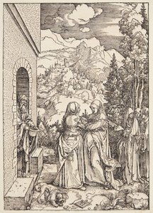 La Visitation - Albrecht Dürer