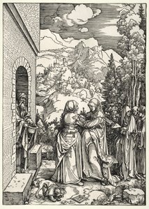 La Visitation - Albrecht Dürer
