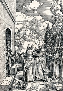 La Visitation - Albrecht Dürer