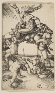 La Sorcière, vers 1500 - Albrecht Dürer