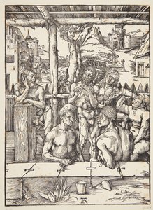 La maison de bain - Albrecht Dürer