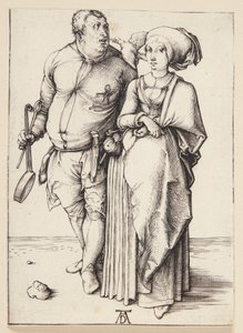 Le cuisinier et sa femme - Albrecht Dürer