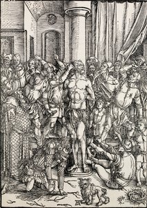 La flagellation - Albrecht Dürer