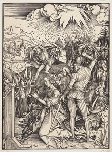 Le martyre de Sainte Catherine - Albrecht Dürer