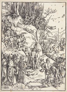 Le martyre des dix mille - Albrecht Dürer