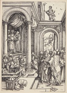 La présentation de la Vierge au temple - Albrecht Dürer