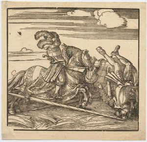 Tournoi, vers 1516 - Albrecht Dürer