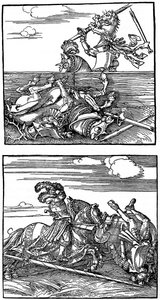 Scènes de tournoi, 1515-1516, 1936 - Albrecht Dürer