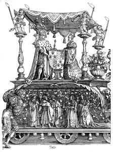 Retour triomphal de Maximilien Ier, 1515, 1936 - Albrecht Dürer