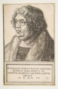 Willibald Pirckheimer, 1524 - Albrecht Dürer