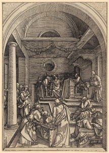 Jésus à douze ans au Temple, planche 16 de la série « La vie de Marie »