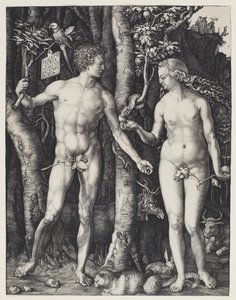 Adam et Ève - Albrecht Dürer