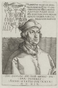 Cardinal Albrecht de Brandebourg