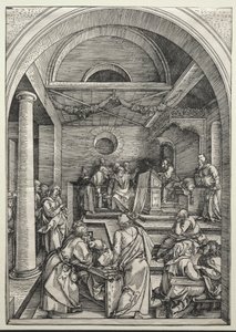 Le Christ disputant avec les docteurs, vers 1503-1504 - Albrecht Dürer or Duerer