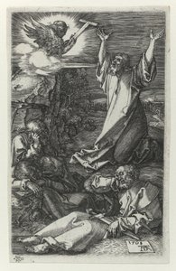 Christ dans le jardin des oliviers - Albrecht Dürer