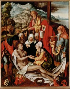 Déploration (peinture sur toile) - Albrecht Dürer or Duerer