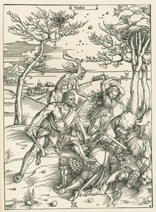 Ercules, vers 1496 (gravure sur bois) - Albrecht Dürer or Duerer