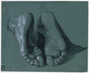 Étude de pieds - Dessin de Albrecht Dürer - Albrecht Dürer