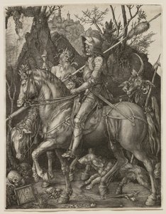 Le Chevalier, la Mort et le Diable - Albrecht Dürer