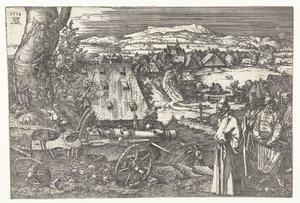 Paysage avec canon - Albrecht Dürer or Duerer
