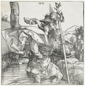 Saint Christophe - Albrecht Dürer