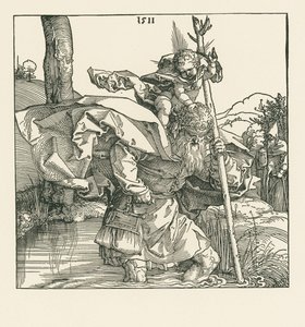 Saint-Christophe - Albrecht Dürer or Duerer