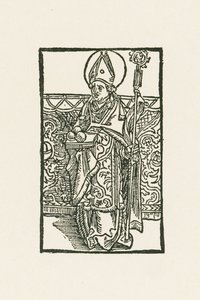 Saint Nicolas - Albrecht Dürer or Duerer